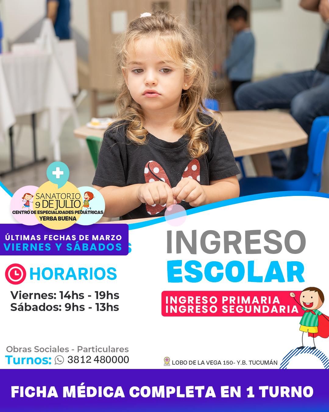 Contenido de Instagram — Pediatría 9 de Julio